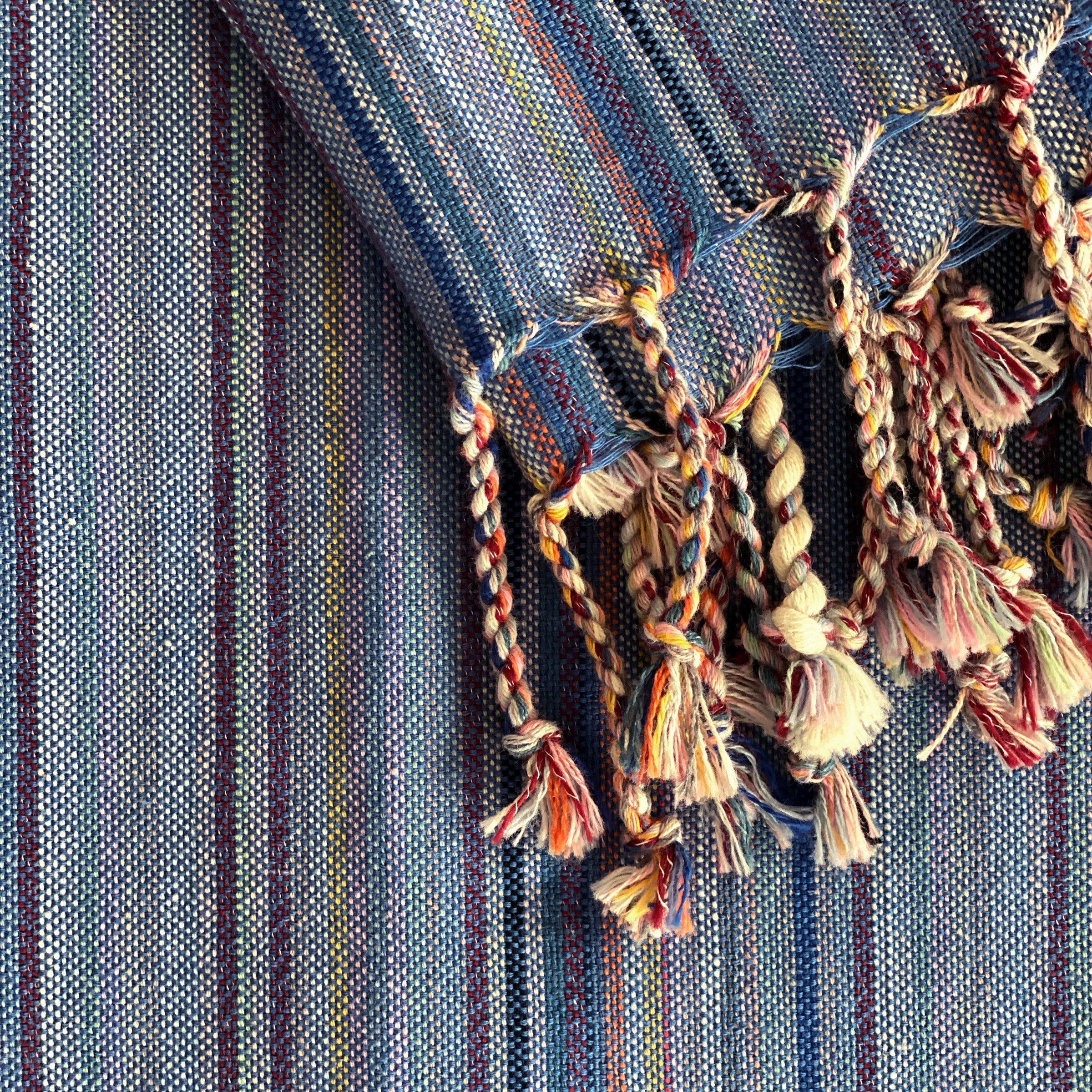 Casablanca Sustainable Turkish Towel / Blanket - Indigo 3