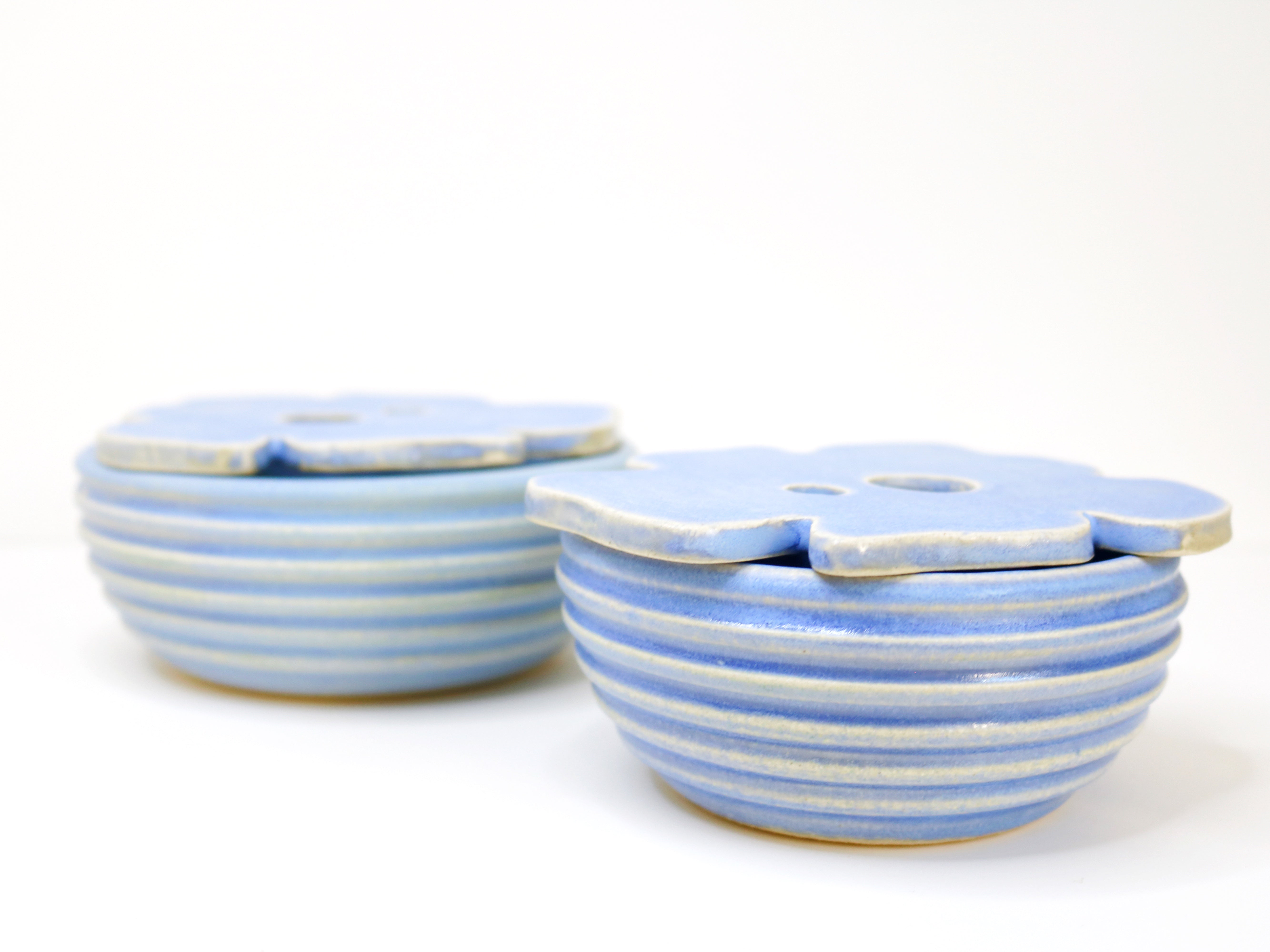 HUNNY BOWLS BLU (Set of two. Assorted sizes) 3