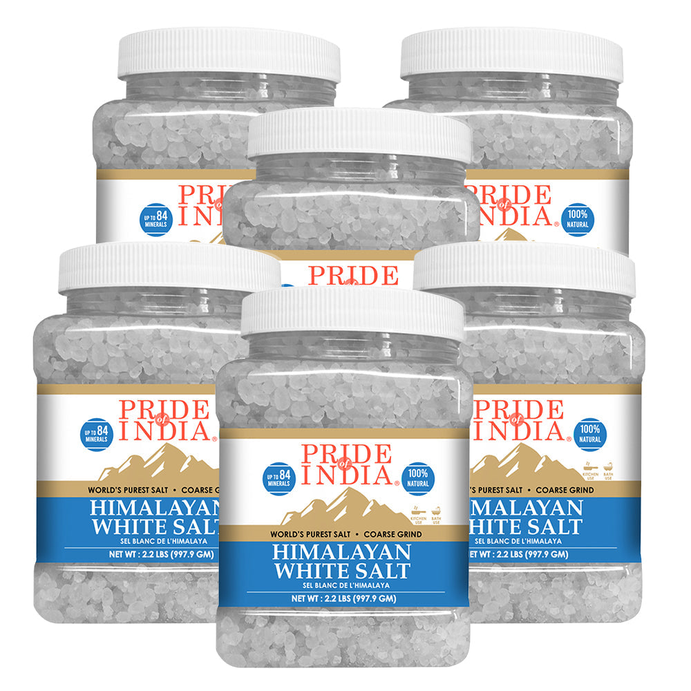 Himalayan White Rock Salt - Coarse Grind 4