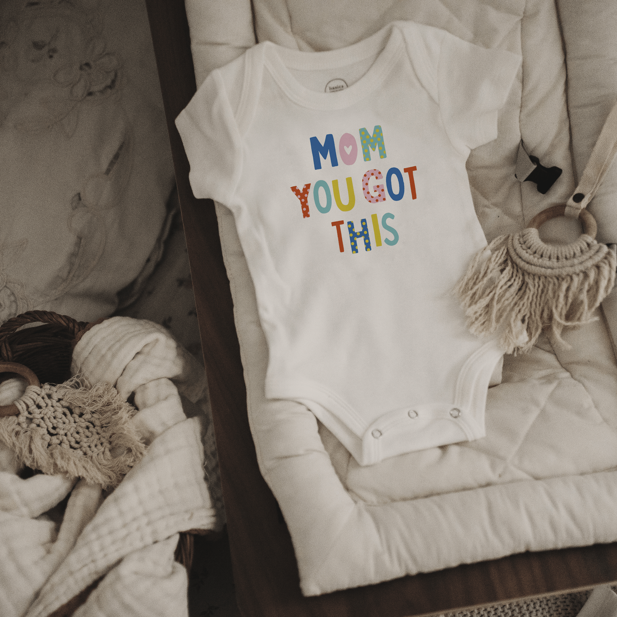 graphic bodysuit | mom you got this 3