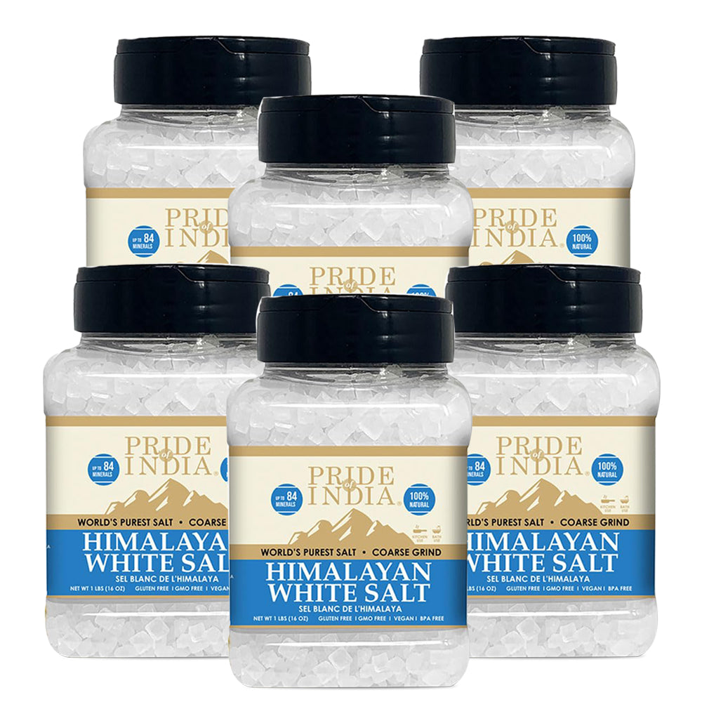 Himalayan White Rock Salt - Coarse Grind 3