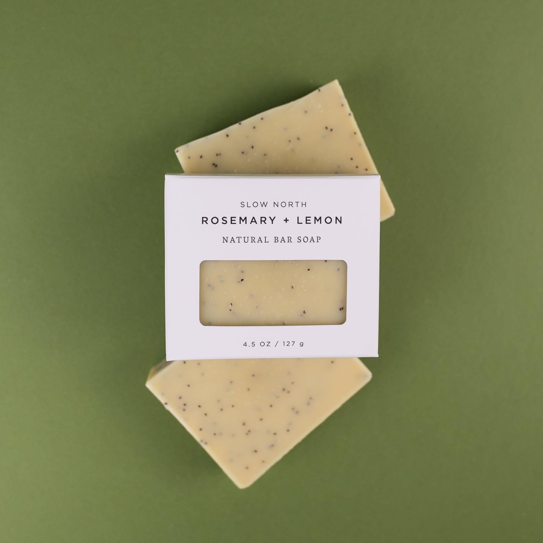 Rosemary + Lemon - Natural Bar Soap 3