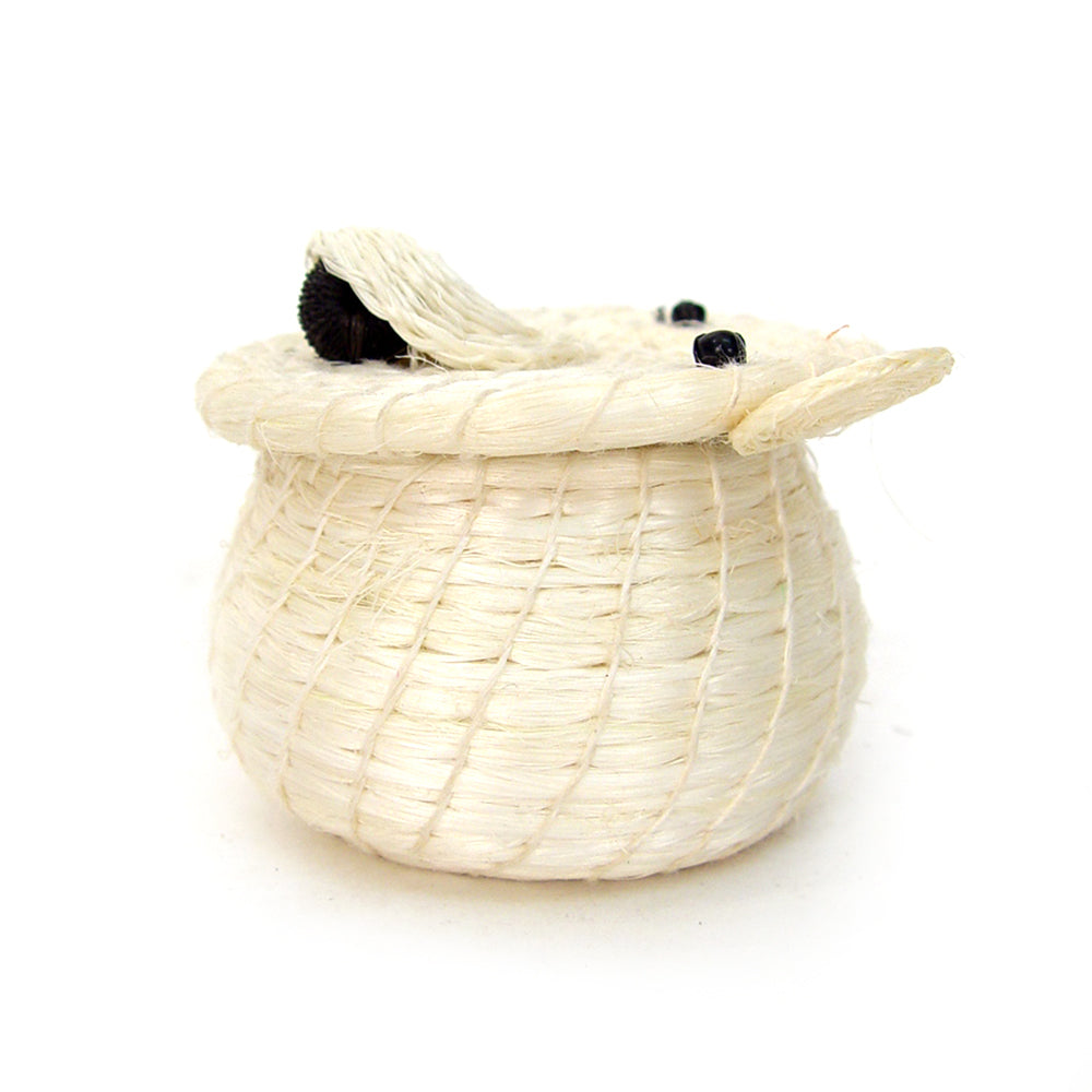Polar Bear Lidded Basket 4