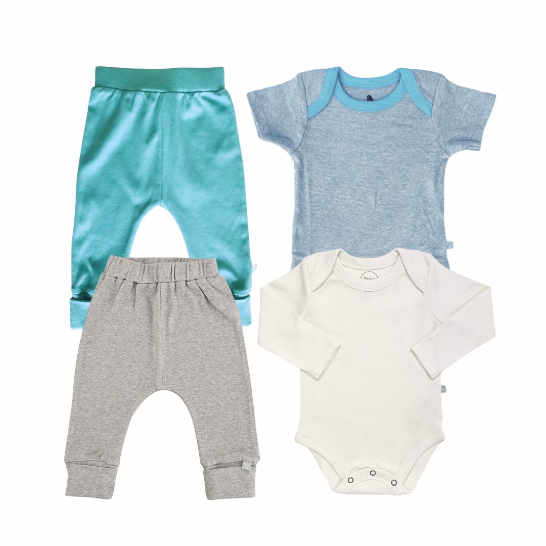 colorblock gift set | vintage aqua