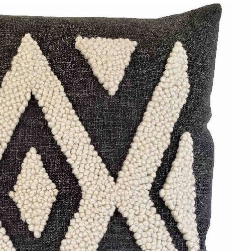 Punch Needle Ndebele Pillow - Pattern 2 3