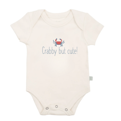 graphic bodysuit | crabby but cute