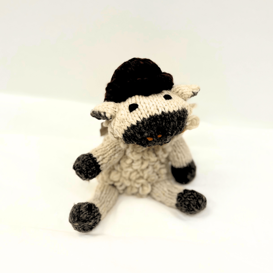 Wool Knit Buddy  | Sawyer the Sheep 3