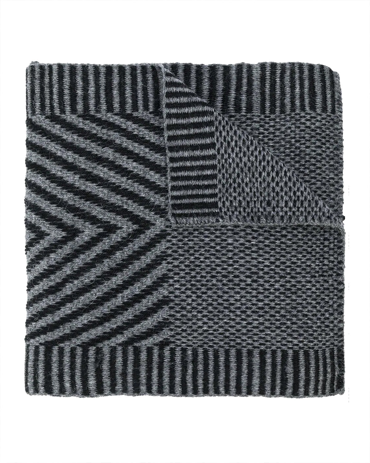 Chevron Scarf in Baby Alpaca 5