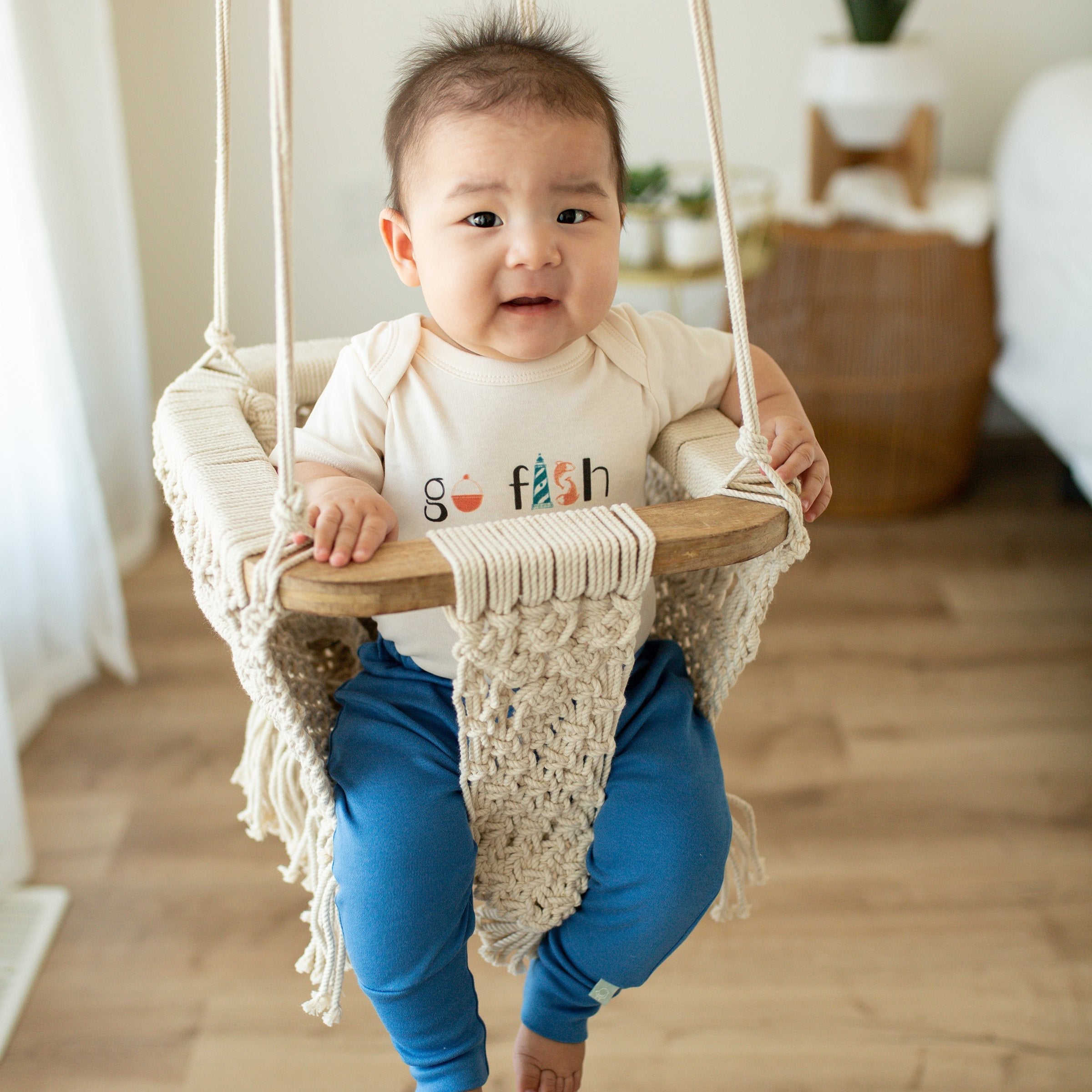 graphic bodysuit | go fish