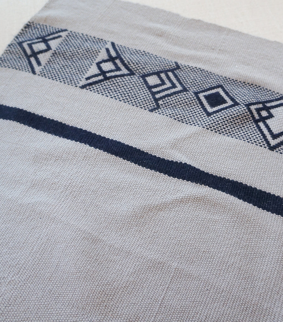 Wide Diagonal Alpaca Blanket 3