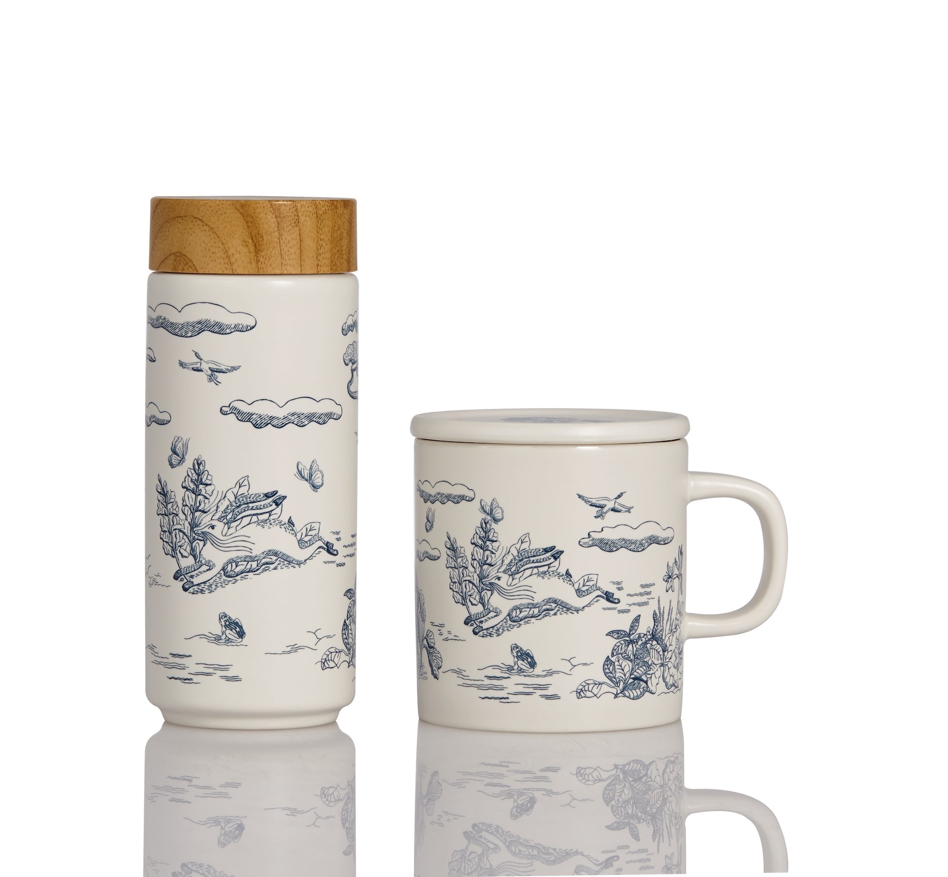 Magic Garden Travel Mug & Mug Gift Set 4