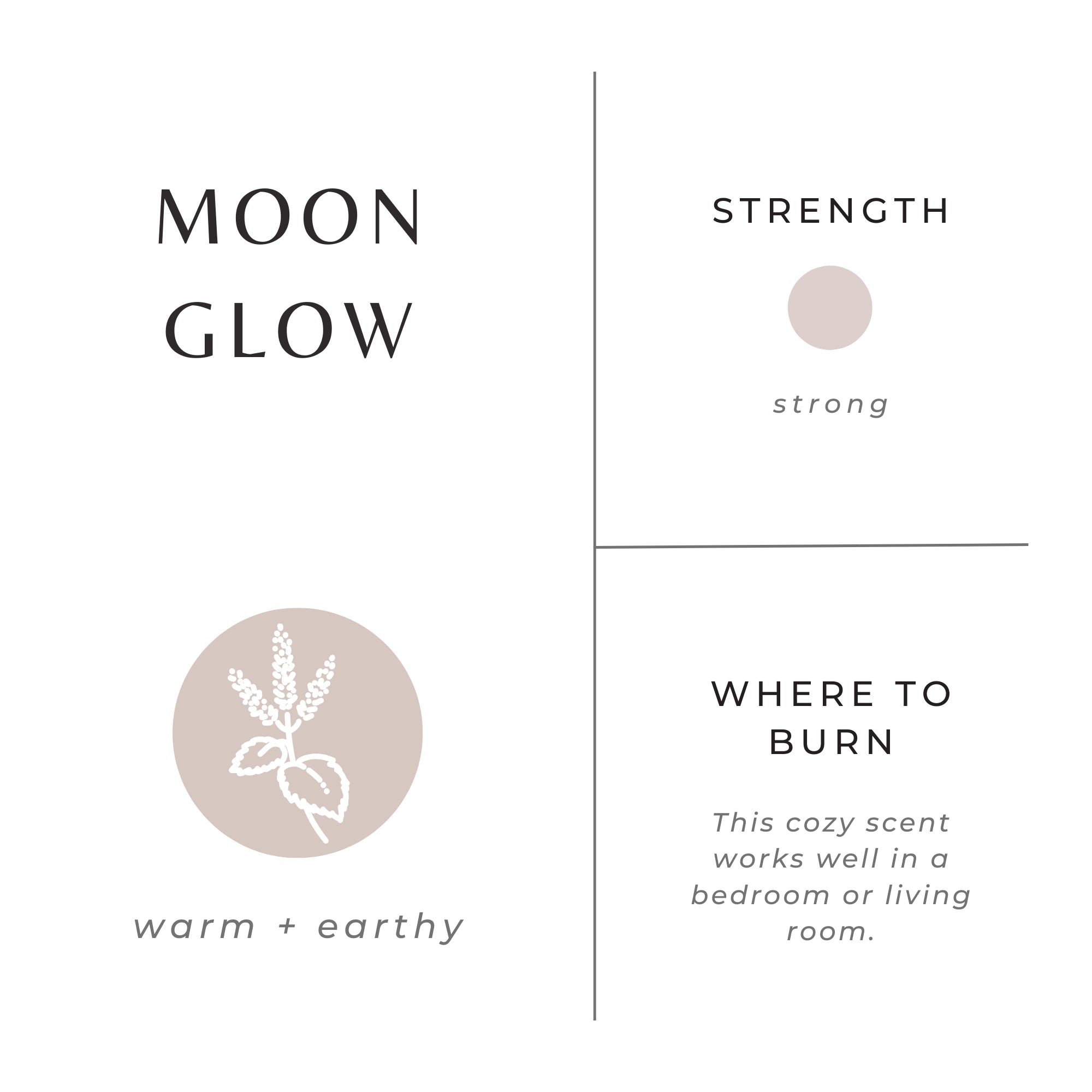 Moonglow - Patchouli + Cinnamon + Black Pepper