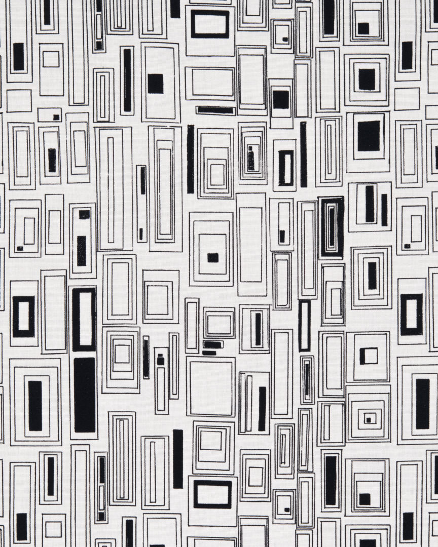 Black and White Fabric Swatch Set 6