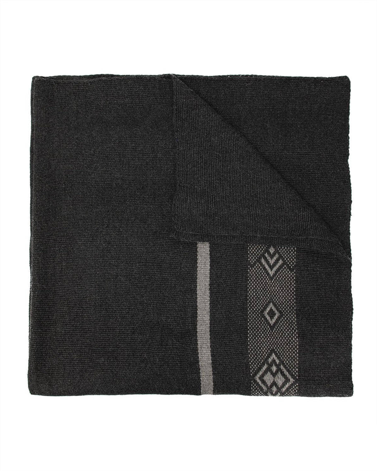 Wide Diagonal Alpaca Blanket 4