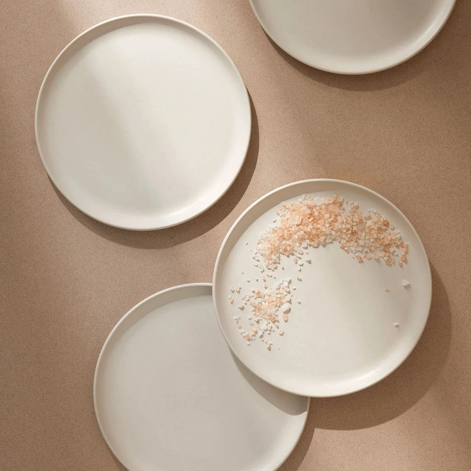 S/4 Tunisian Side Plate - Matte White 3