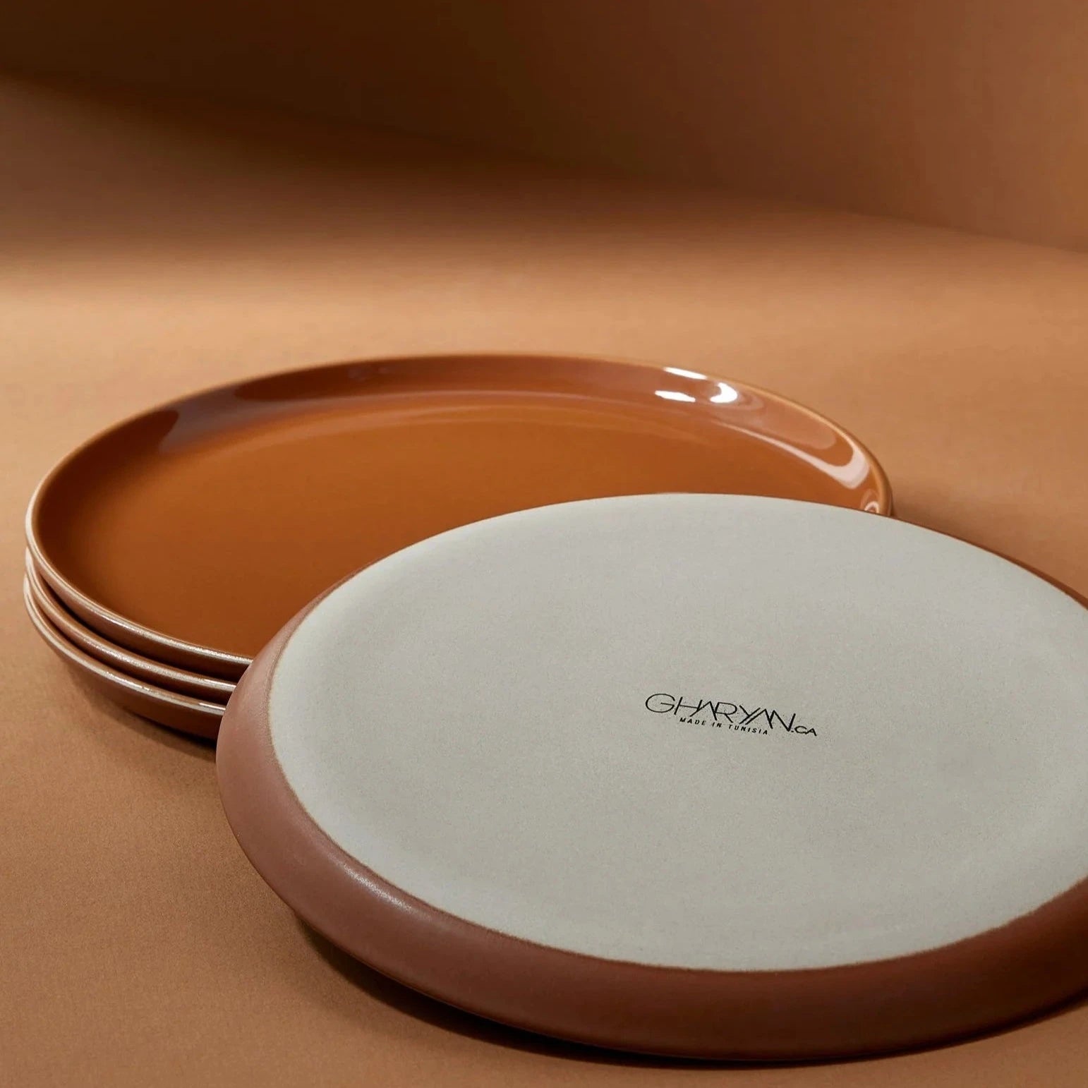S/4 Tunisian Side Plate - Terracotta 3