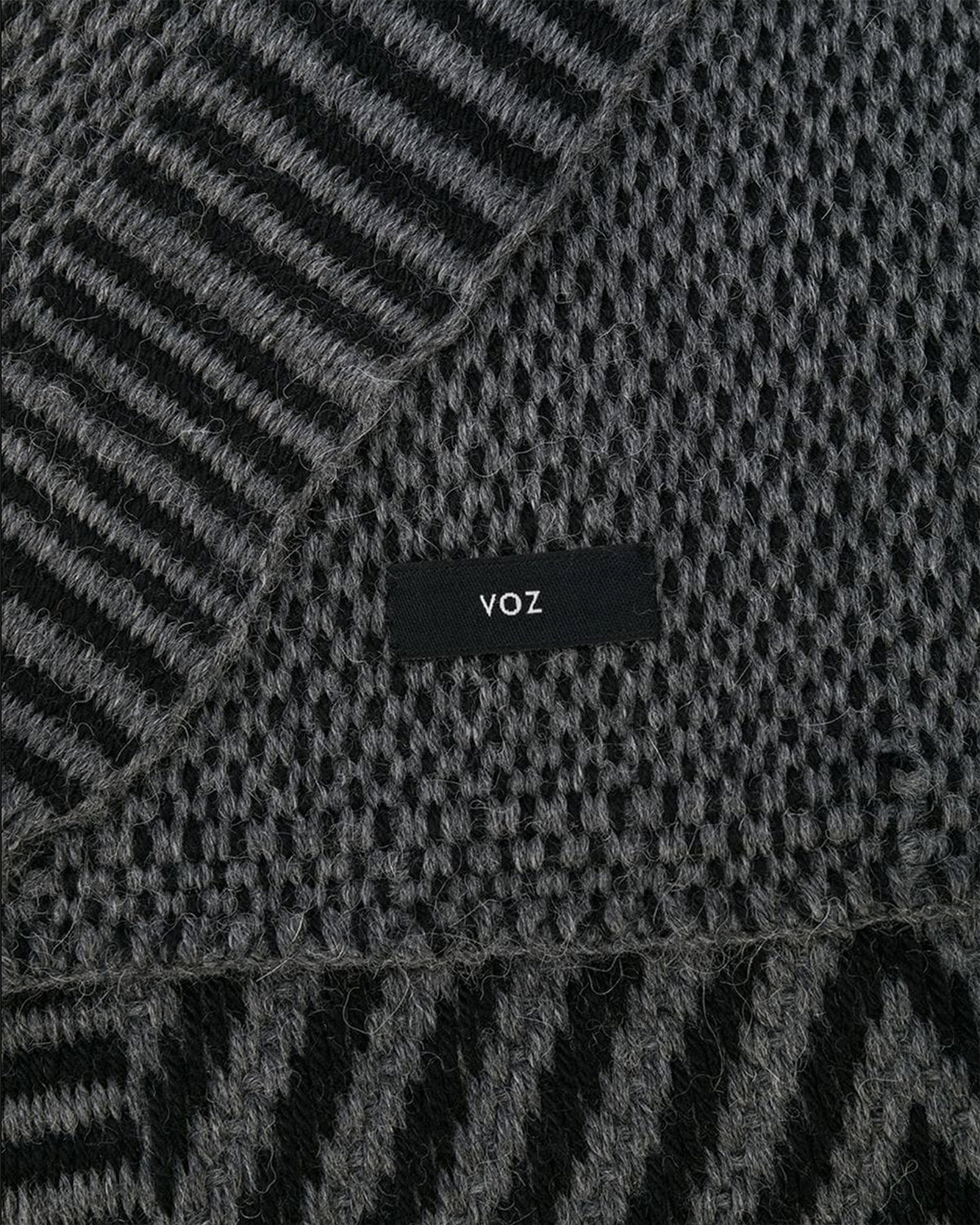 Chevron Scarf in Baby Alpaca 6