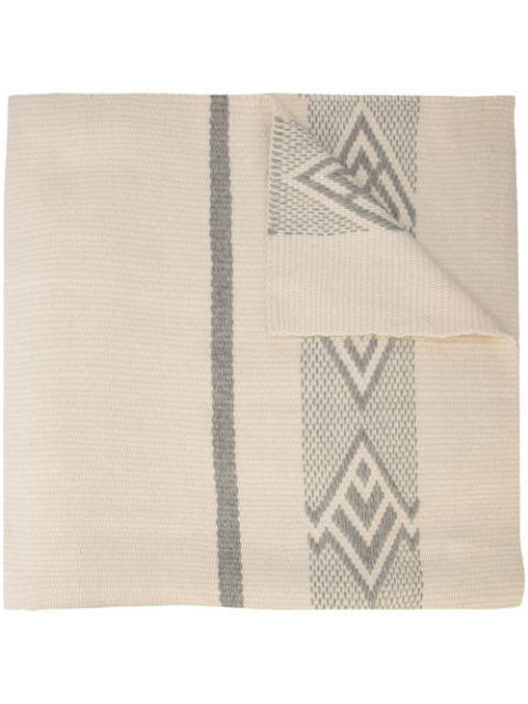Wide Diagonal Alpaca Blanket 5