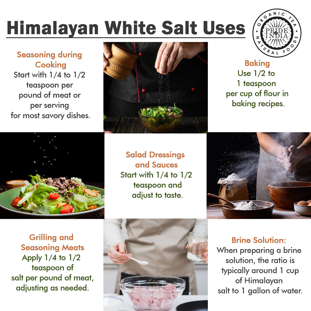 Himalayan White Rock Salt - Coarse Grind 9