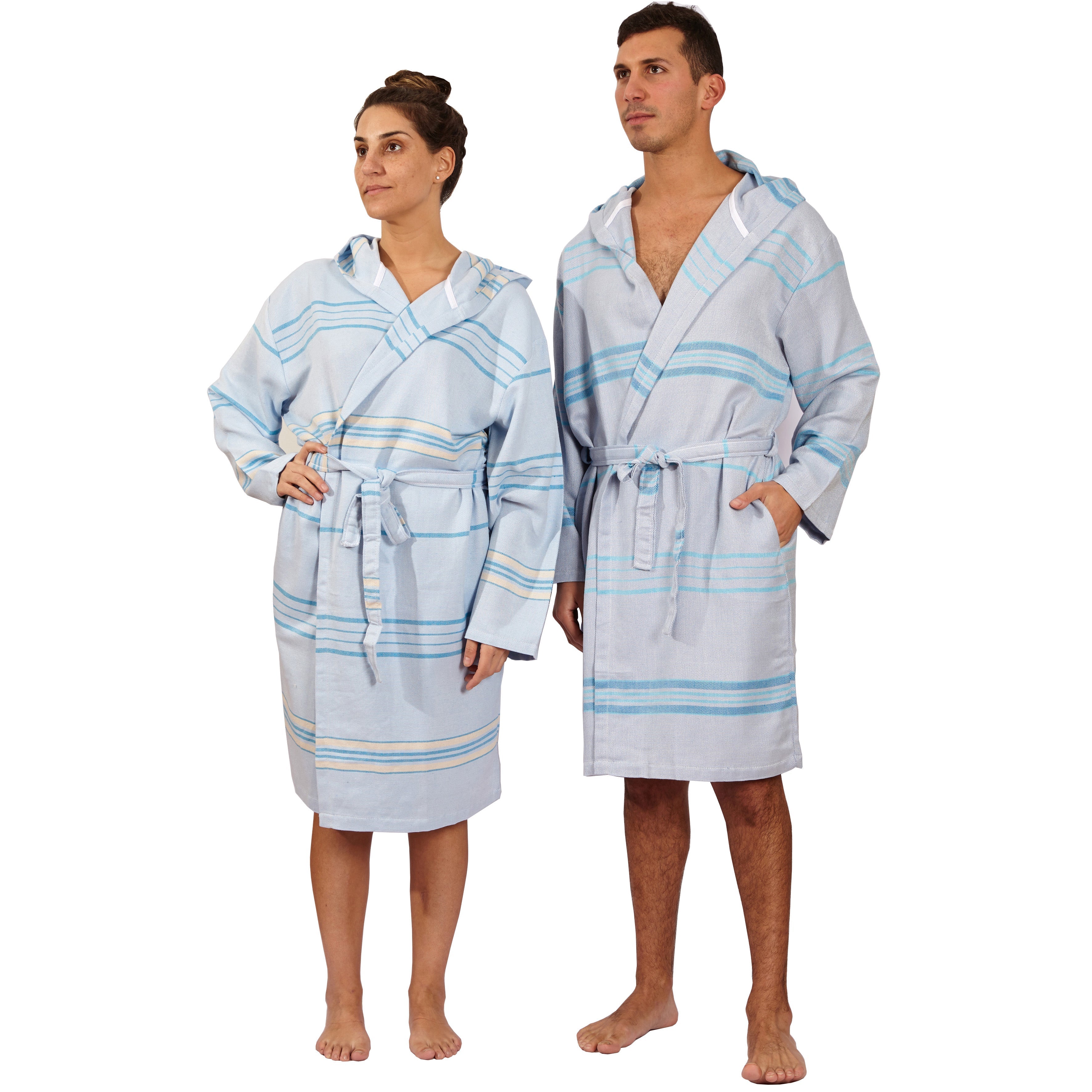 Antalya Unisex Bathrobe - Beige 3