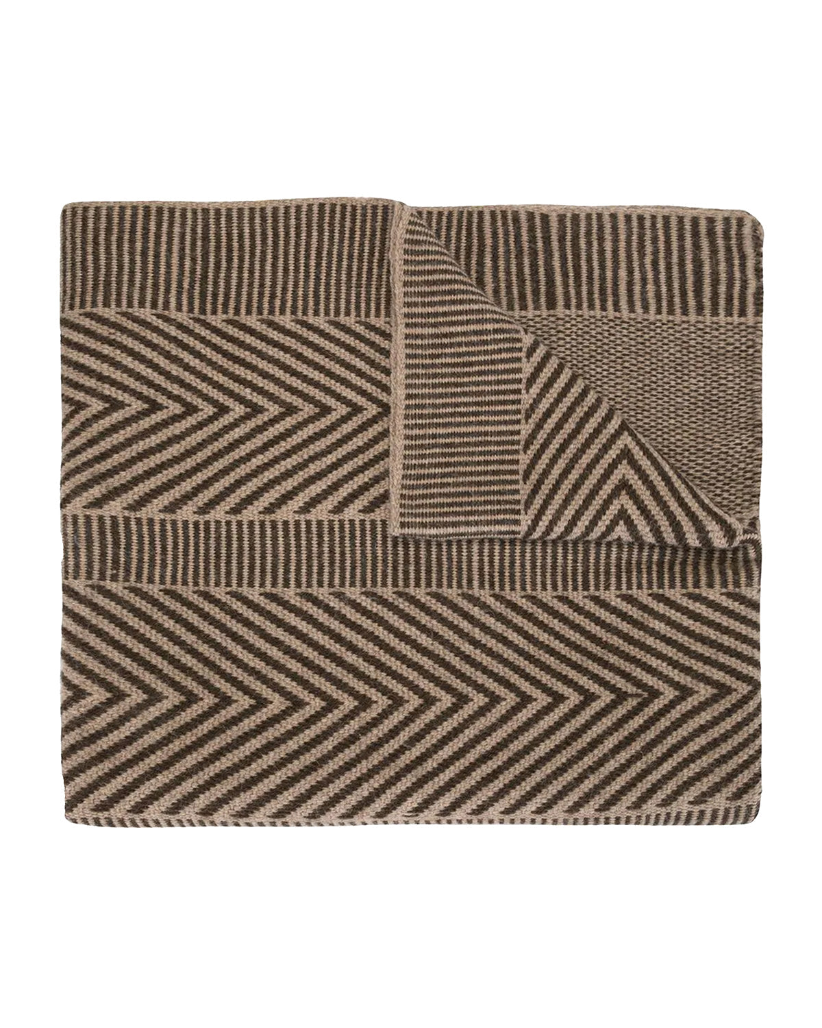 Chevron Shawl in Baby Alpaca 4