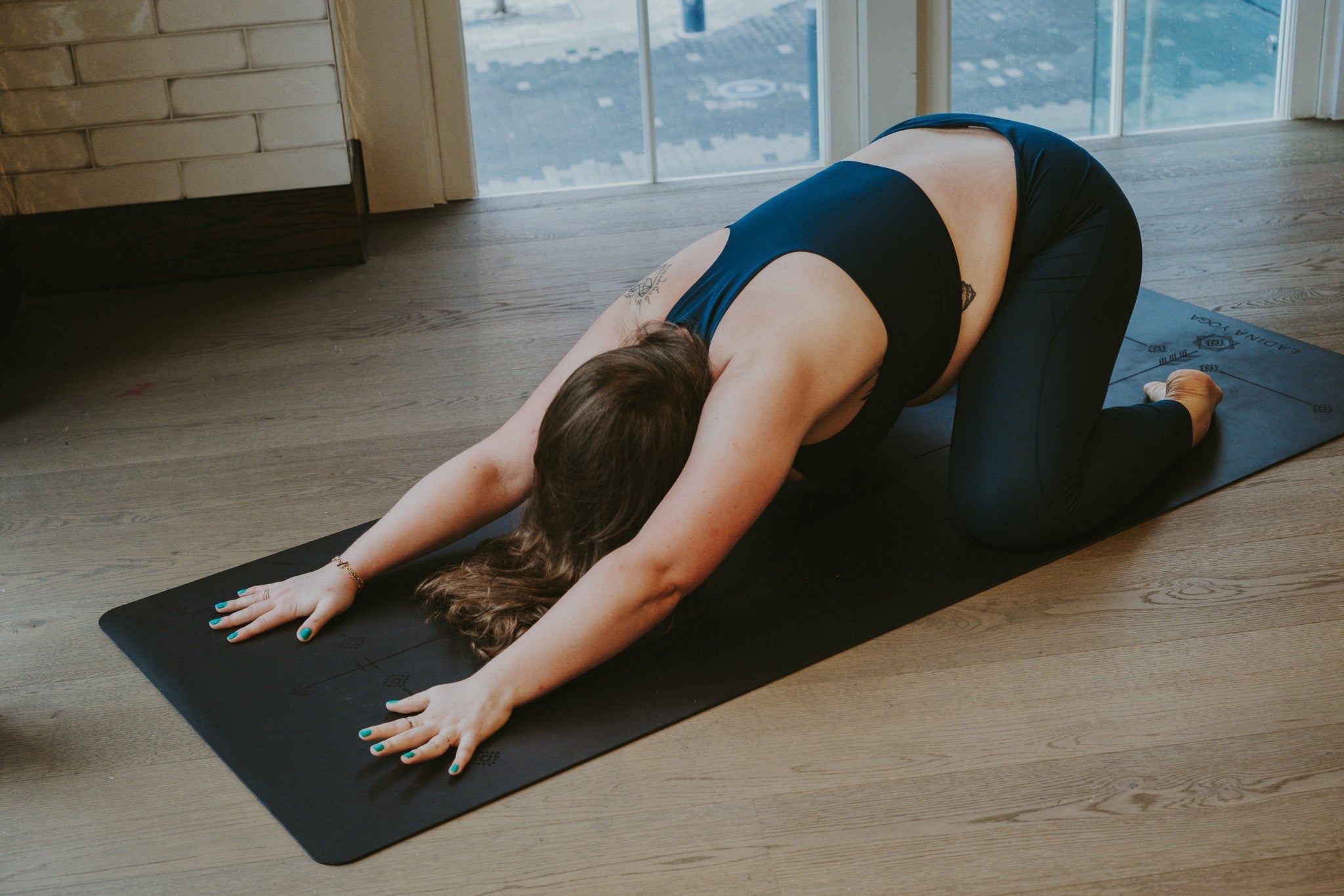 Warrior Black - Sustainable Yoga Mat 4