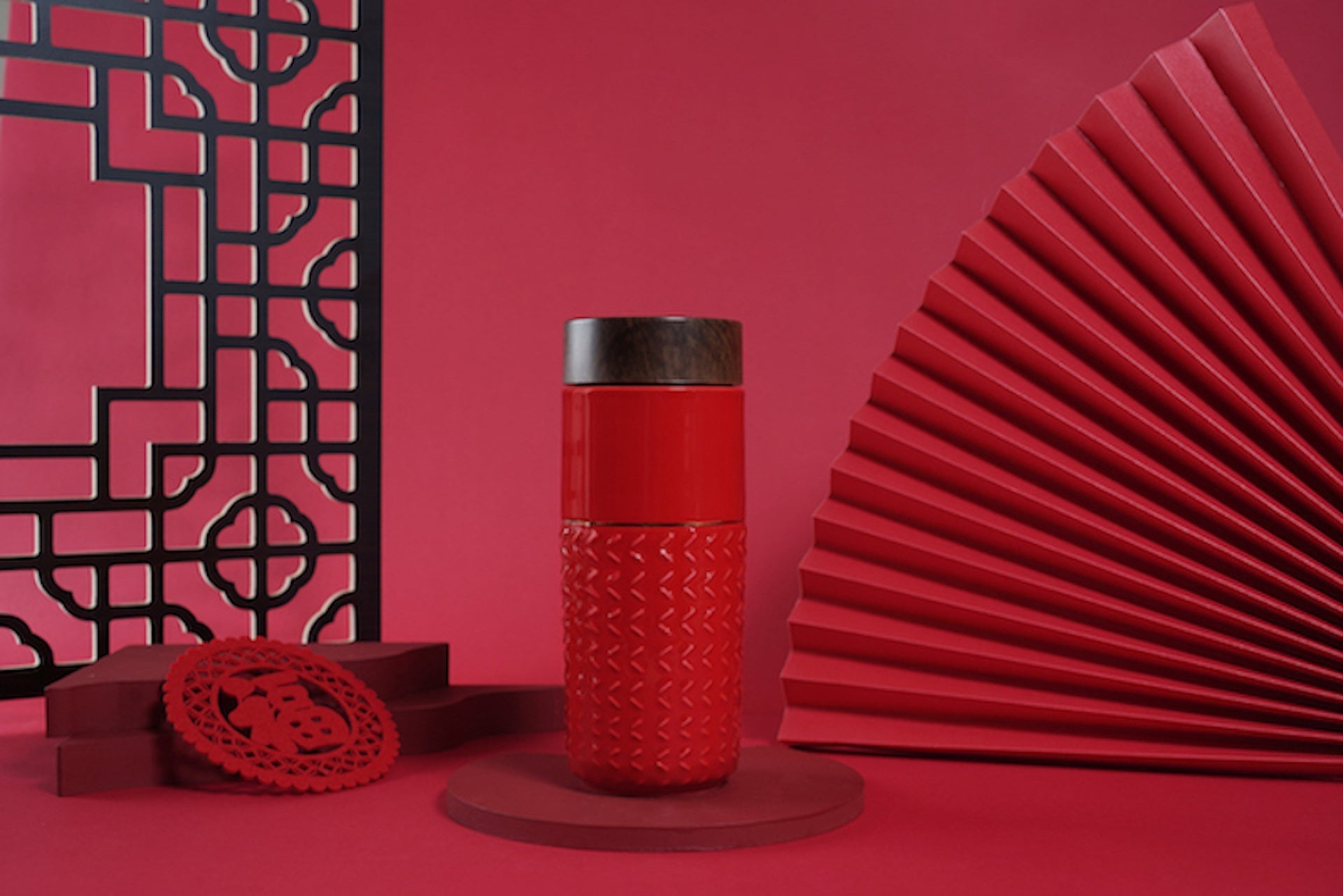 One-O-One / Free Soaring Gold Line Ceramic Tumbler 3