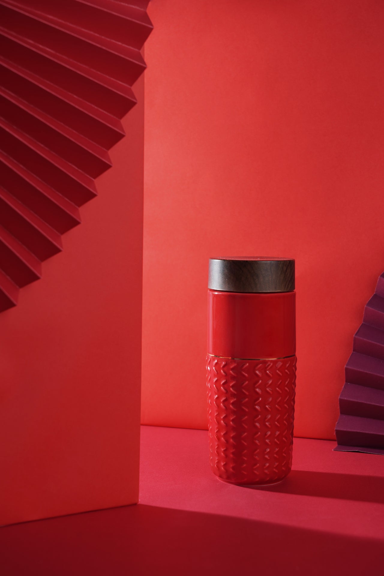 One-O-One / Free Soaring Gold Line Ceramic Tumbler 4