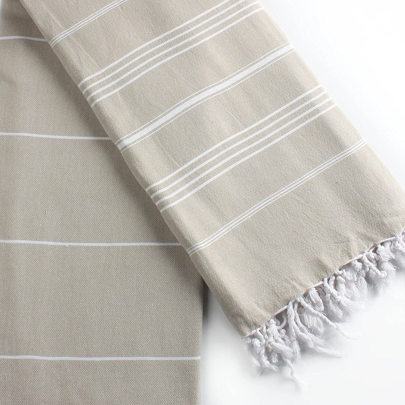Pure Series Sustainable Turkish Towel Beige 3