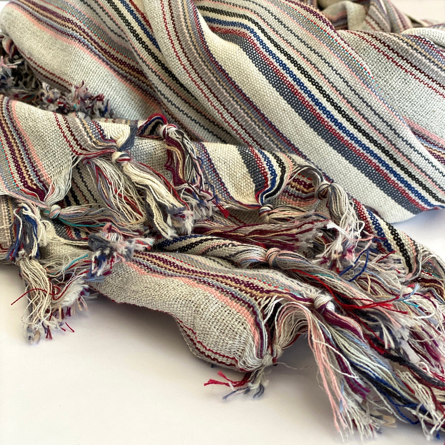 Casablanca Sustainable Turkish Towel / Blanket - Gray 3