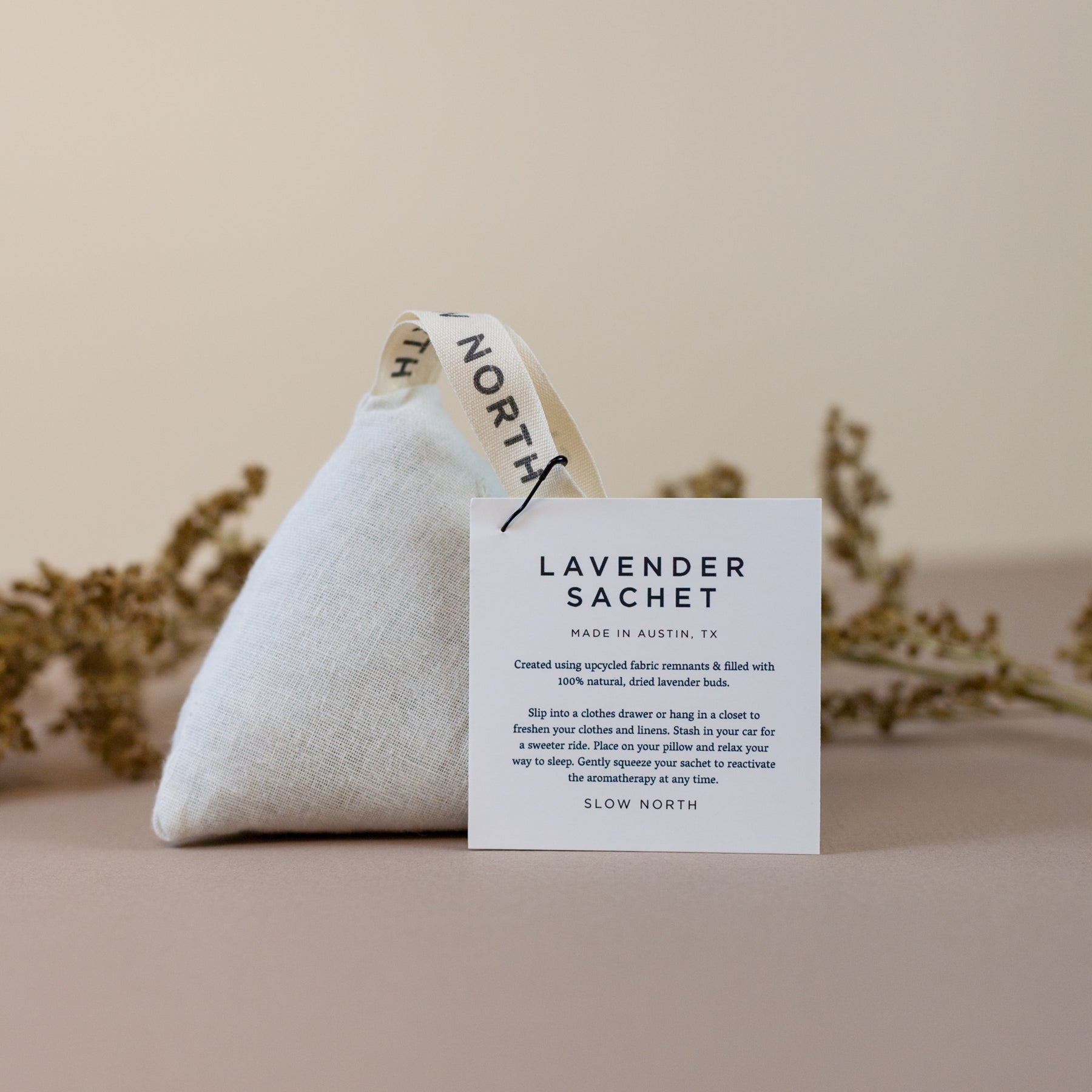 Lavender Sachet - Cotton Natural 3