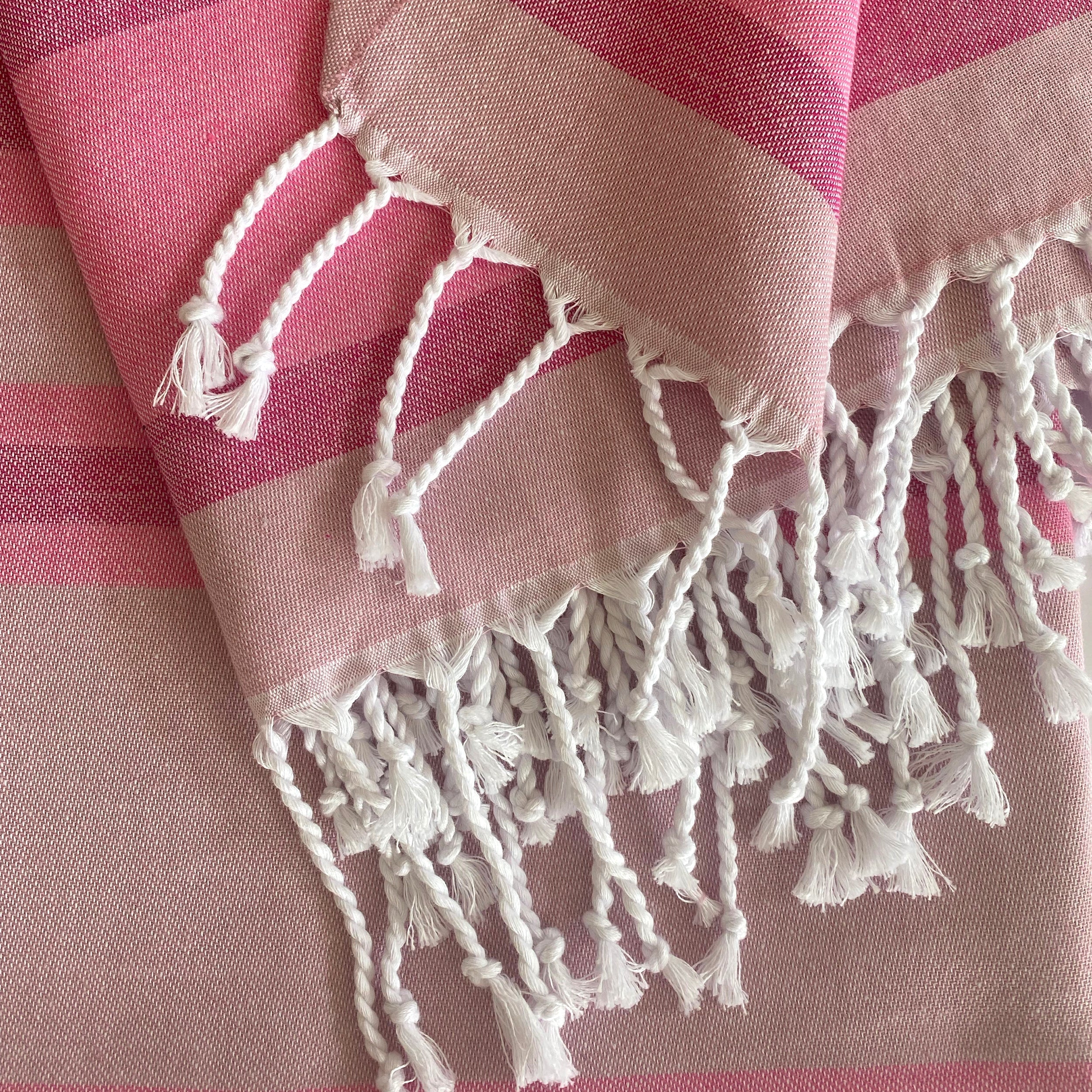Samara Sustainable Turkish Towel Pink 3