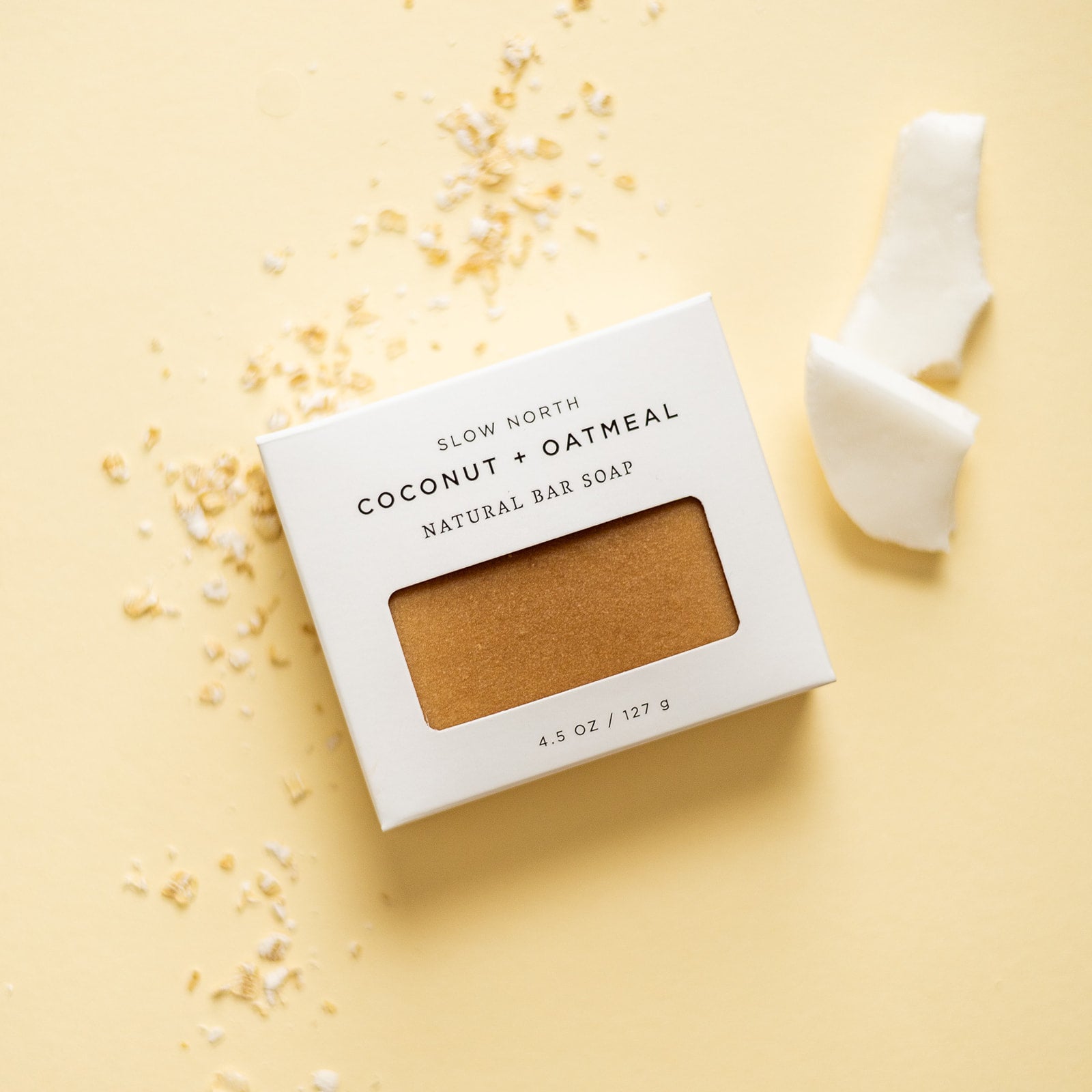 Coconut + Oatmeal - Natural Bar Soap 5
