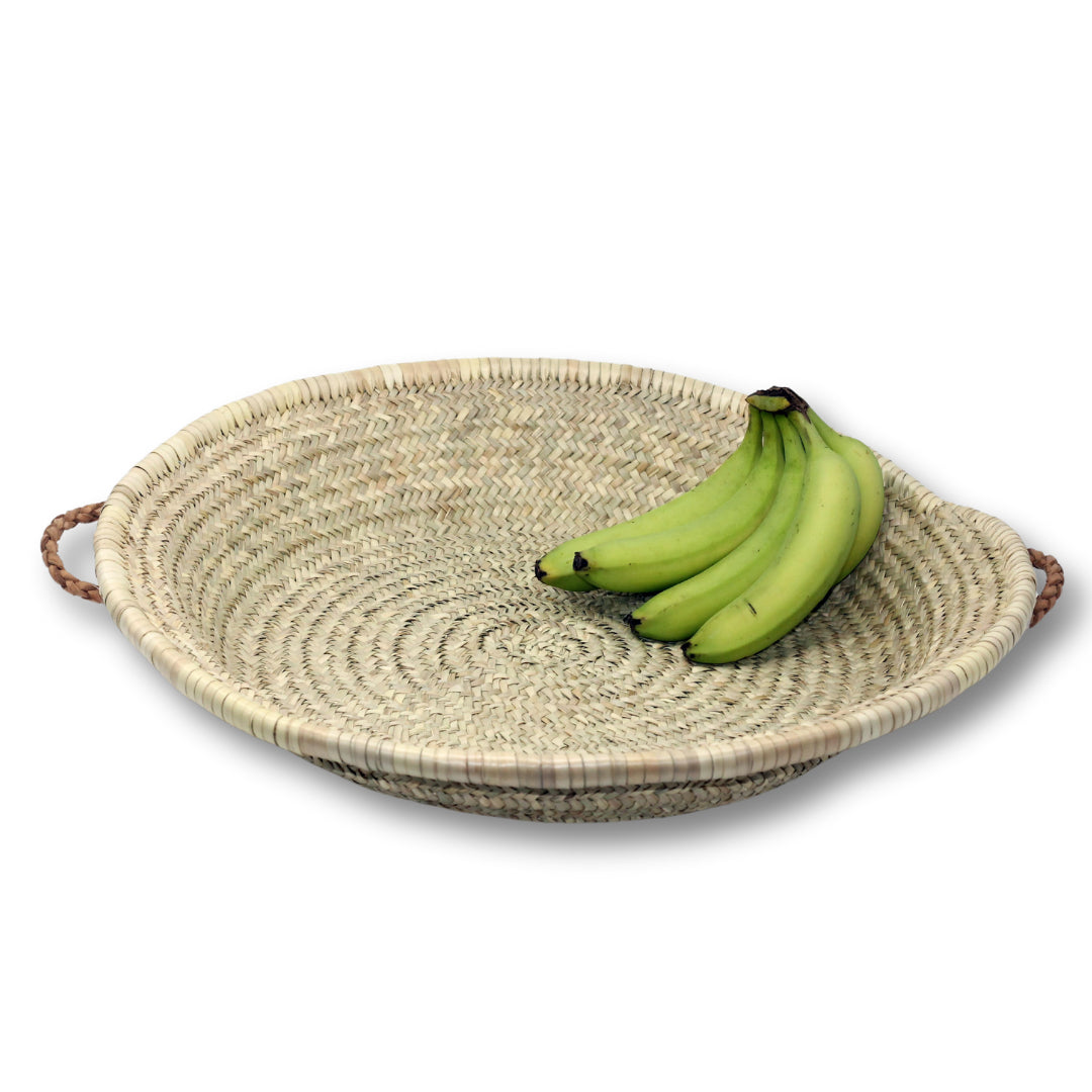 Tray with Leather Handles 4