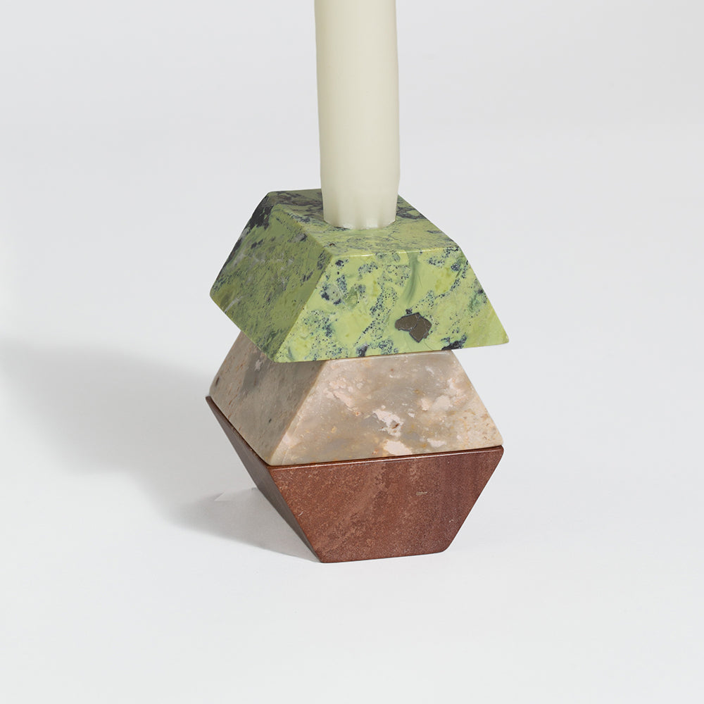 Triangle Puzzle / Stackable Candelabra 3