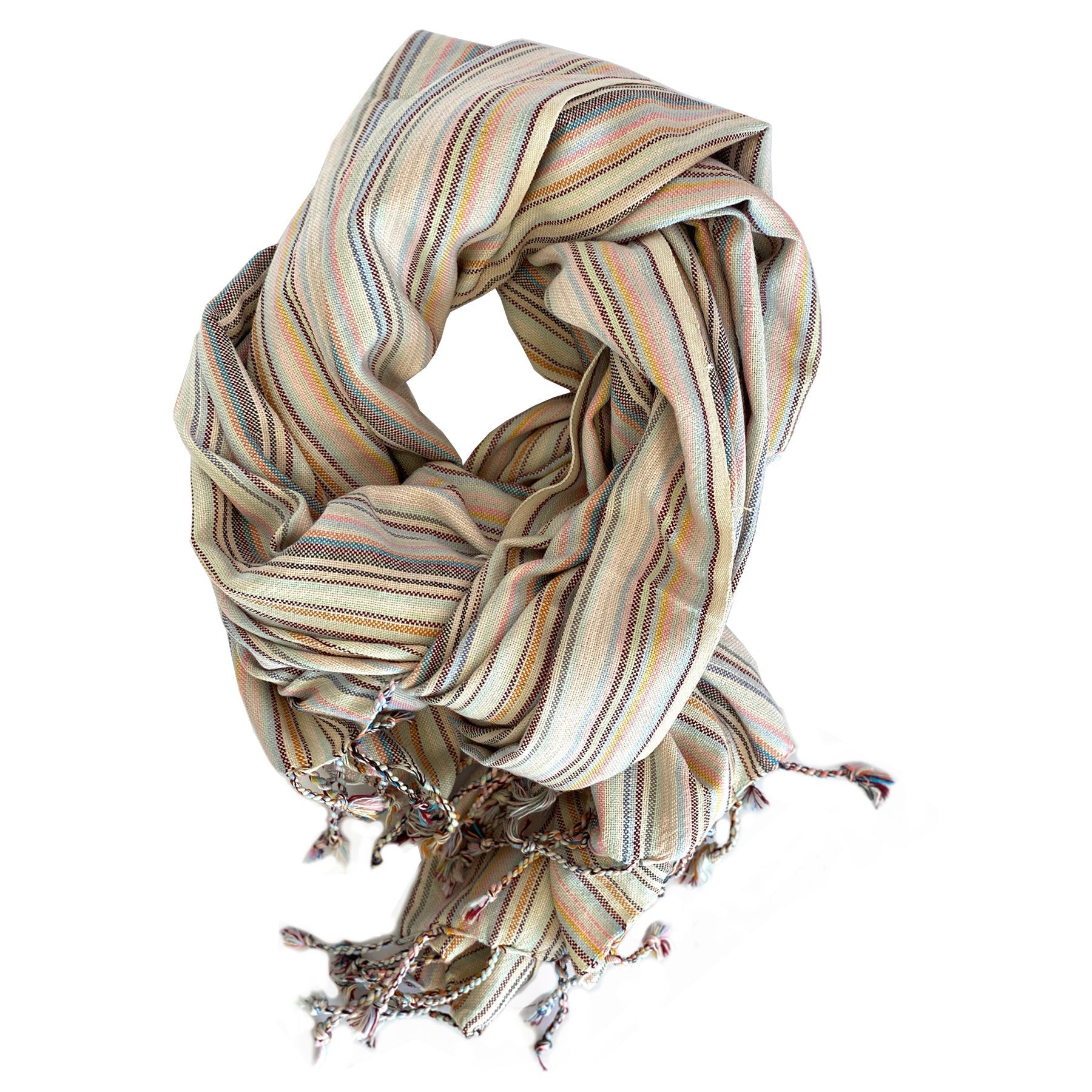 Casablanca Sustainable Turkish Towel / Blanket - Soft Pink 7