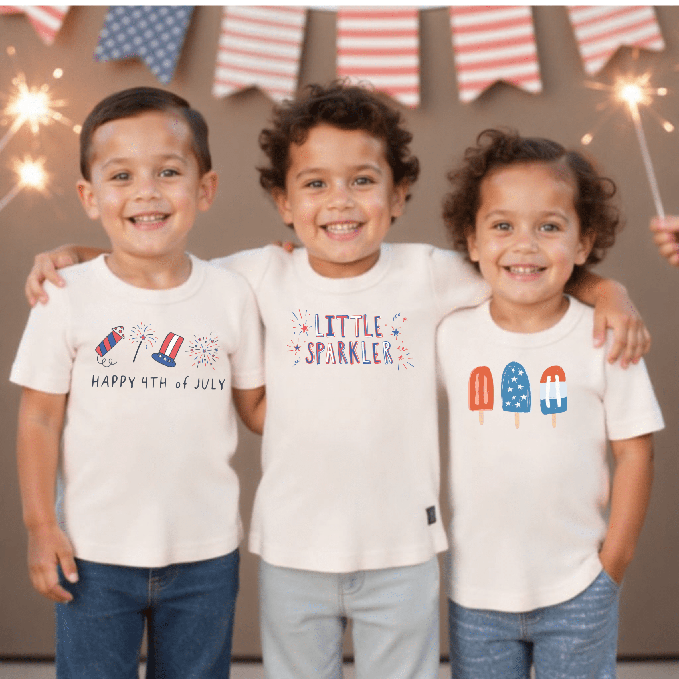 graphic tee | little sparkler 4