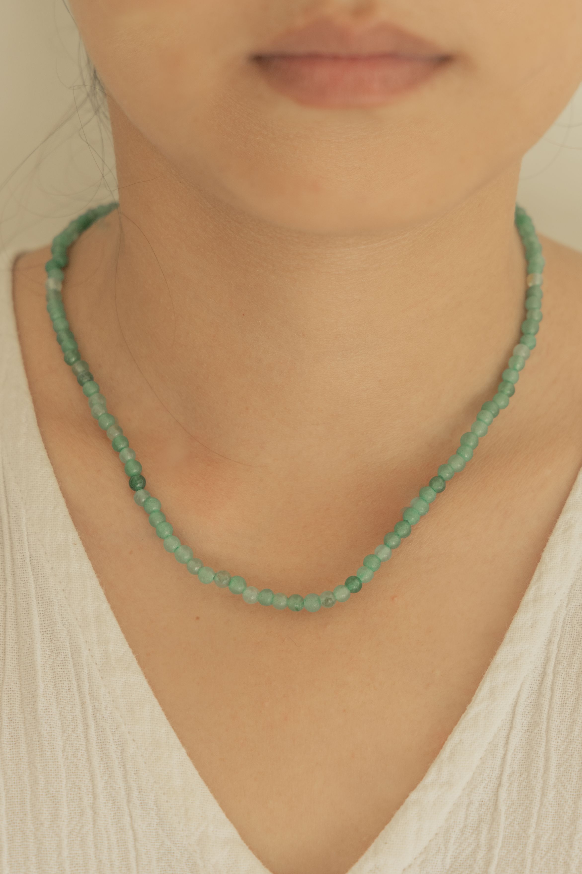 Gemstone & Gold Necklace 8