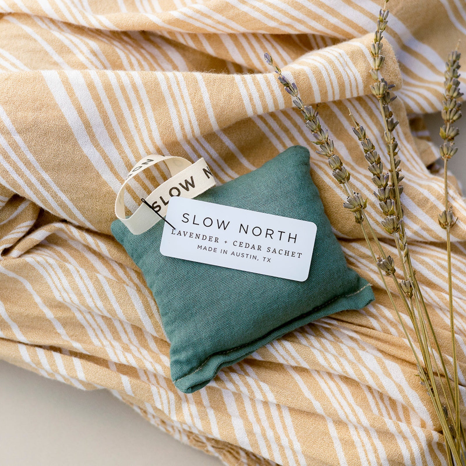 Lavender + Cedar Sachet Pouch - Lagoon 4