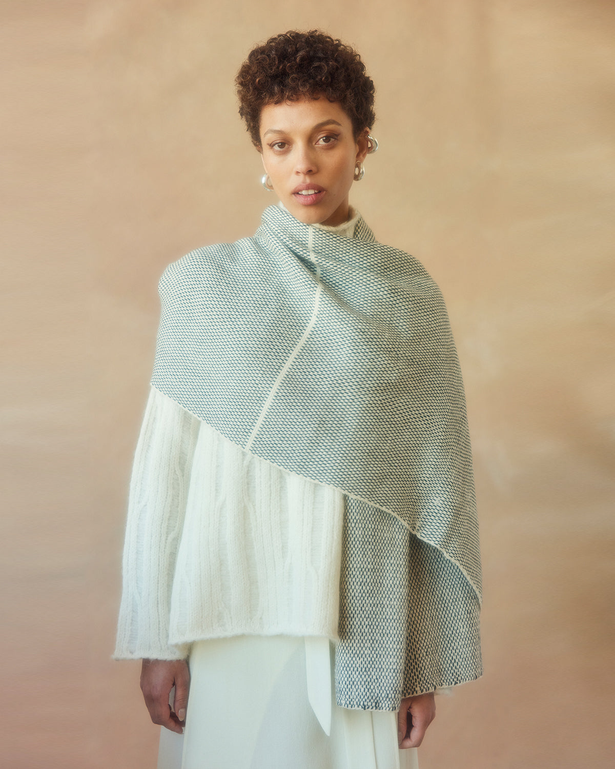 Lineas Shawl in Baby Alpaca 8