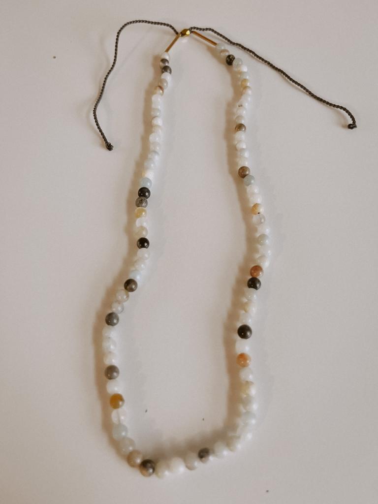 Gemstone & Gold Necklace 9
