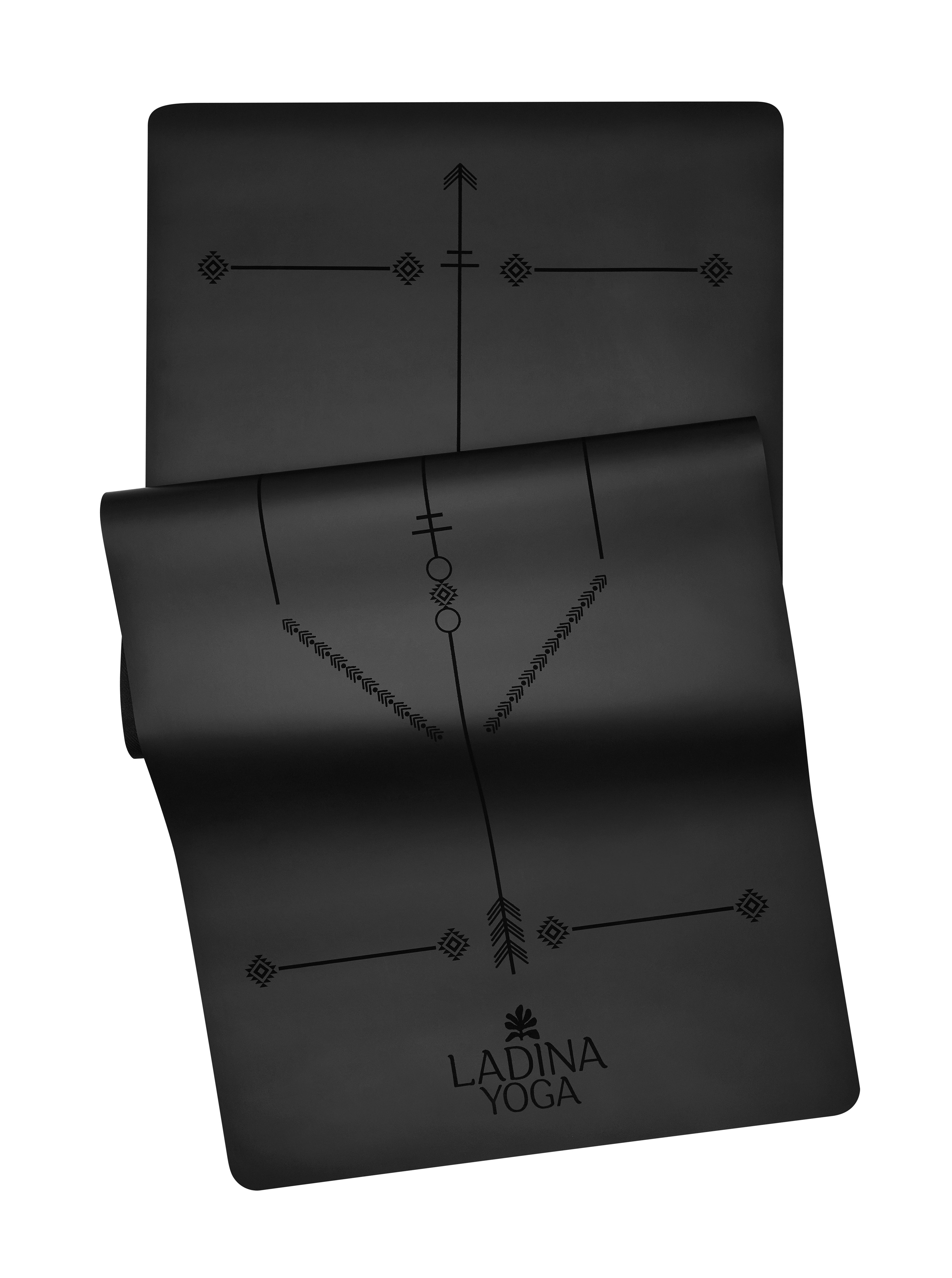 Warrior Black - Sustainable Yoga Mat 6