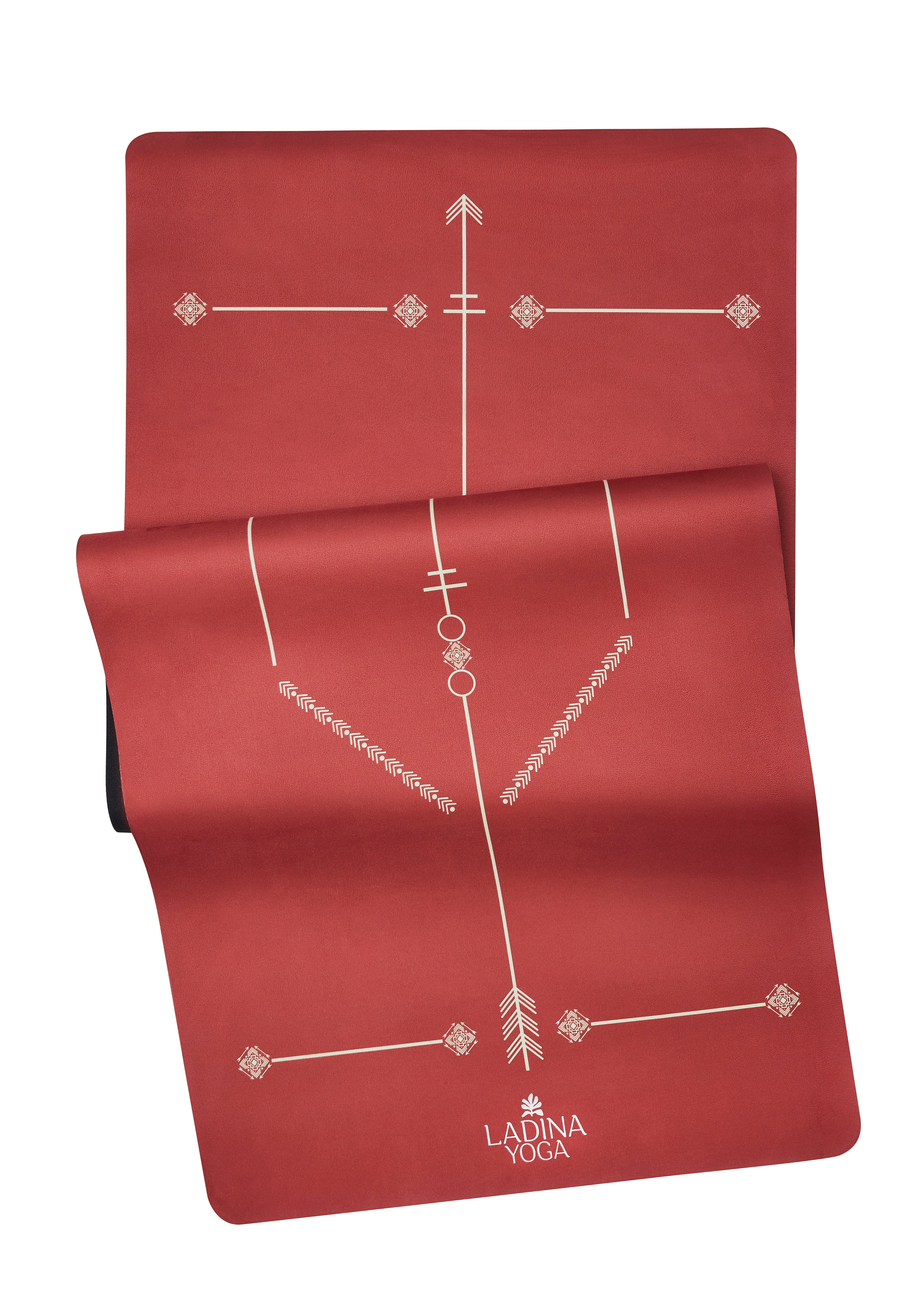 Warrior Red Velvet - Sustainable Yoga Mat 9