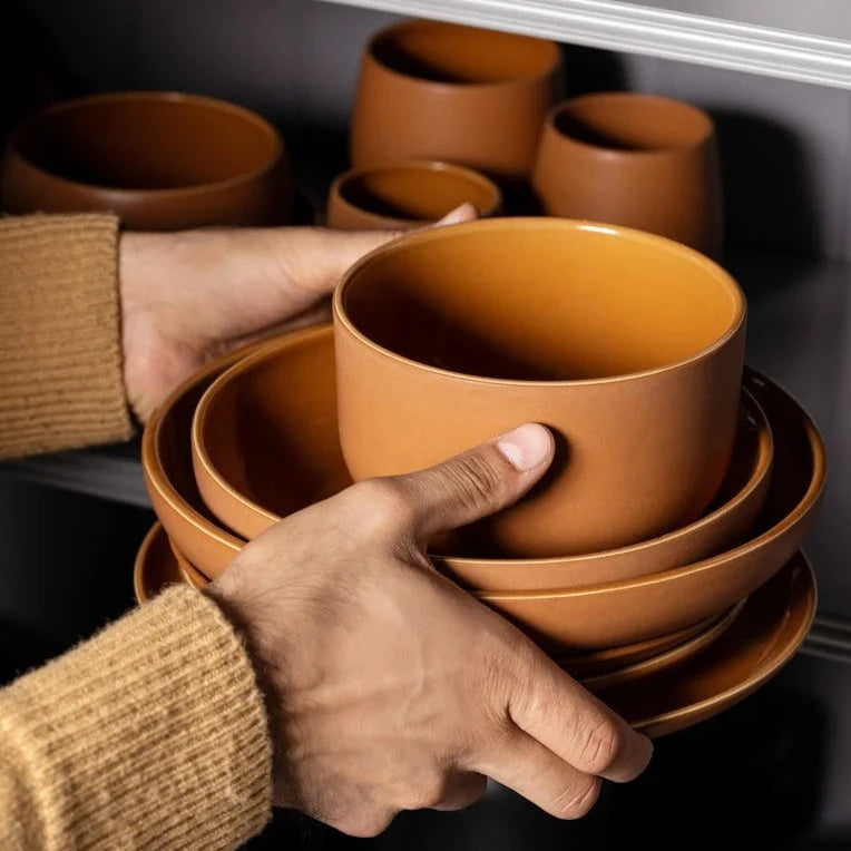 S/4 Tunisian Bowl - Terracotta 4