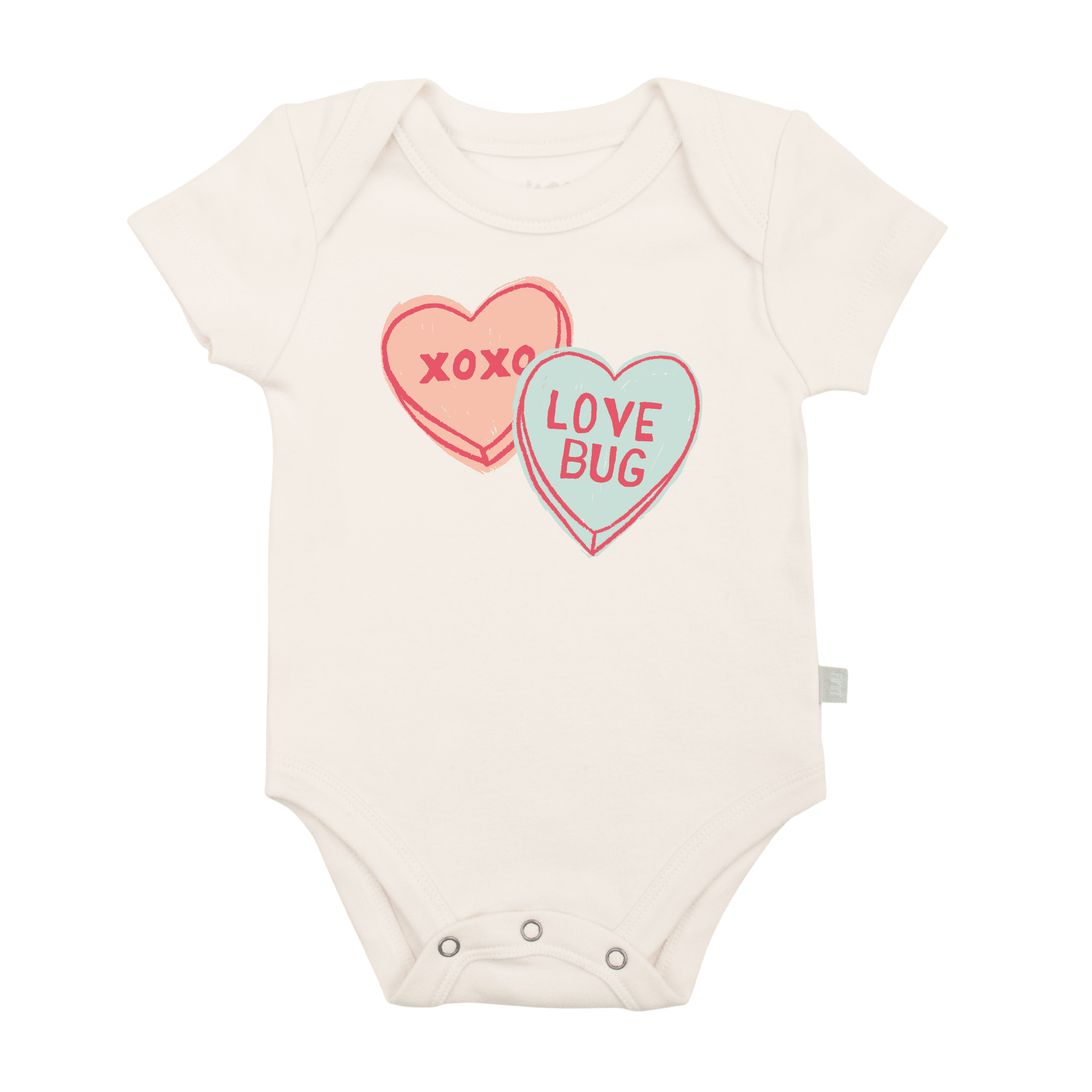 graphic bodysuit | candy hearts
