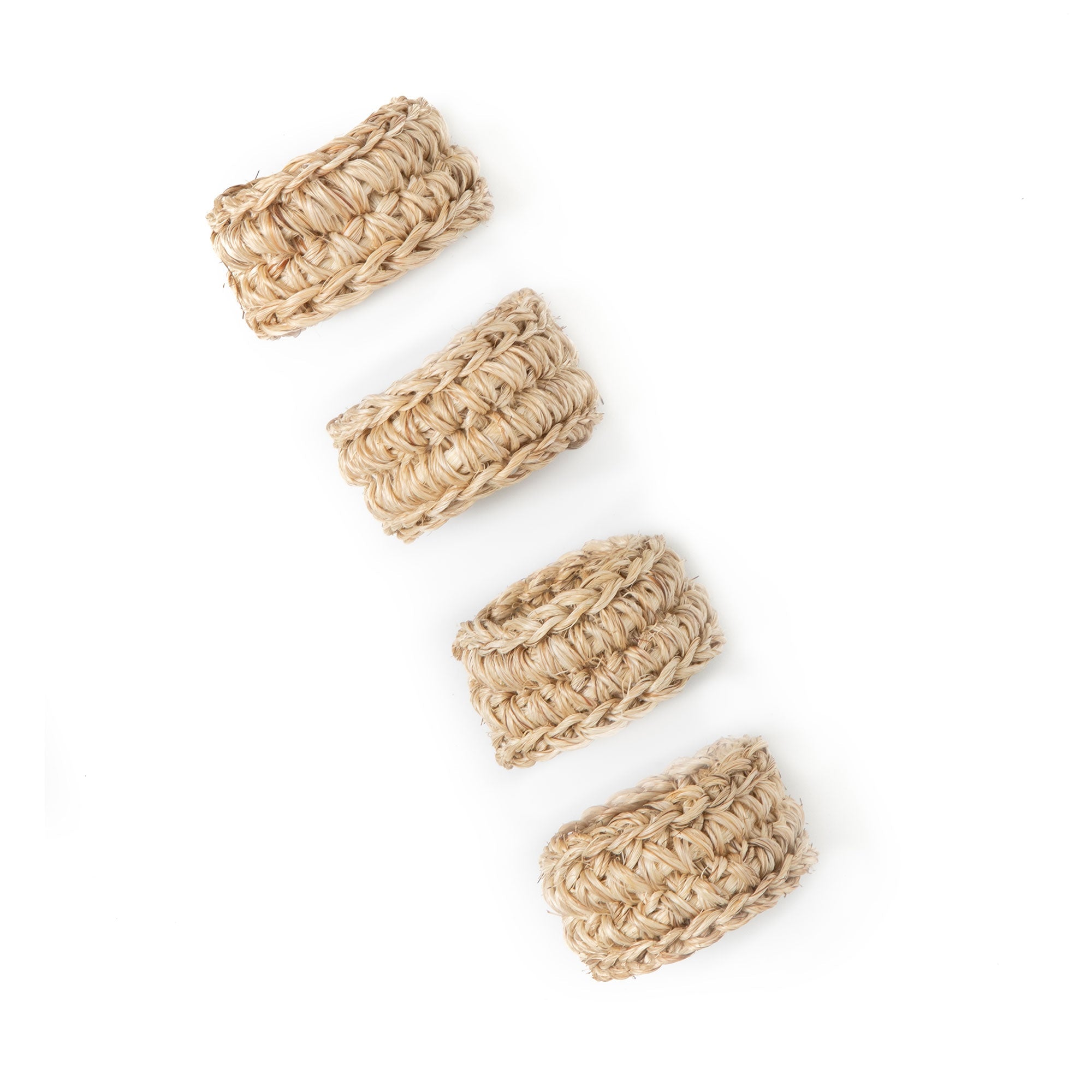 Spiral Napkin Rings - set of 4 5