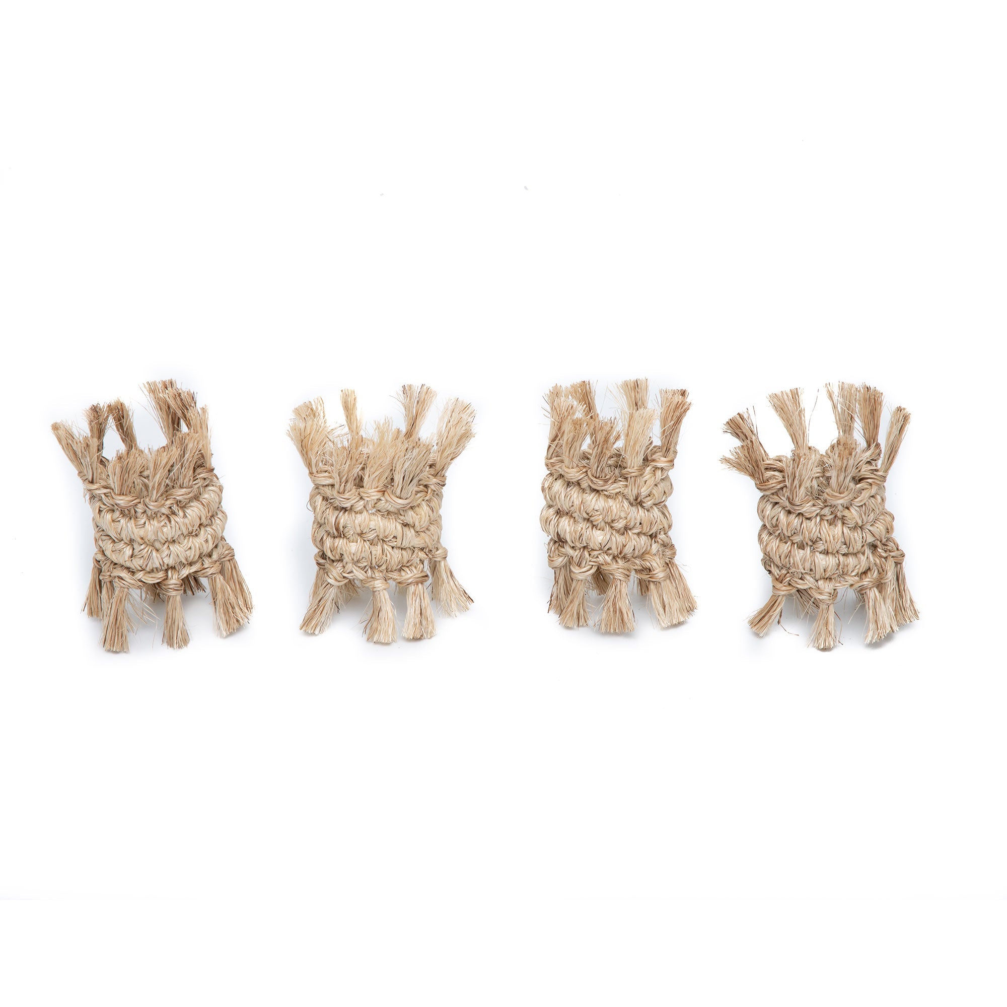 Fringes Napkin Ring - set of 4 5