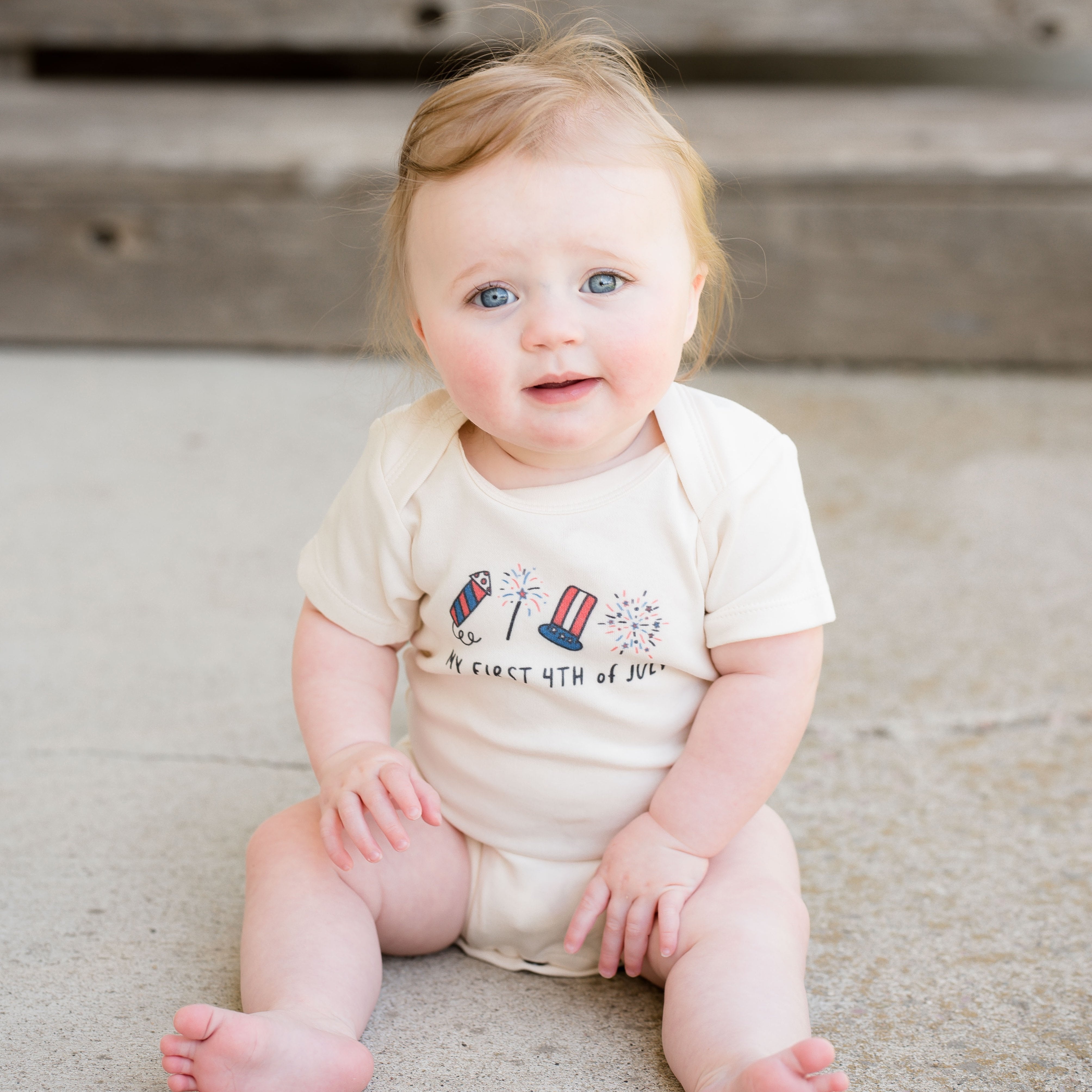 graphic bodysuit | my first 4th of july rocket 4
