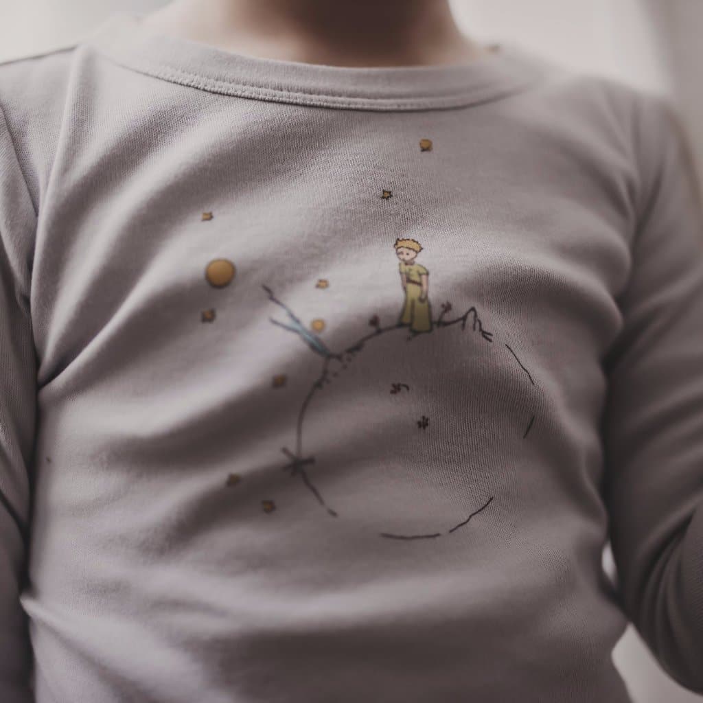 pajamas | grey & yellow stars 3