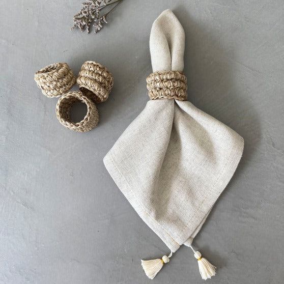 Spiral Napkin Rings - set of 4 7